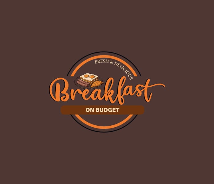 Breakfast on Budget Brown Logo